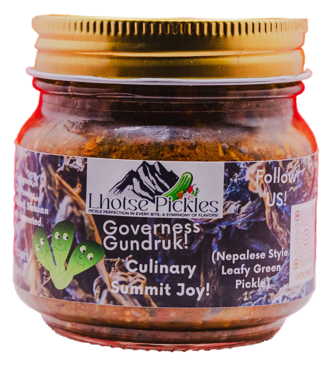 Governess Gundrunk — Nepalese-Style Leafy Green Pickle